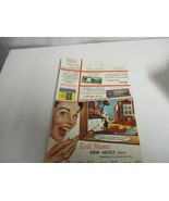 Vintage 1960 Craft Master New Artist series Oil Painting Brochure Advert... - $468.29 MXN