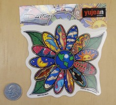EARTH DAISY BLOSSOM - DAN MORRIS PEEL &amp; STICK STICKER  4.5&quot;x 4&quot; - $82.96 MXN