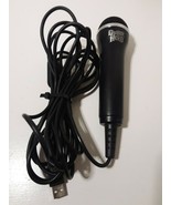Rock Band Guitar Hero USB Mic Microphone for PS2 PS3 PS4 WII XBOX360 E-UR20 - £11.67 GBP