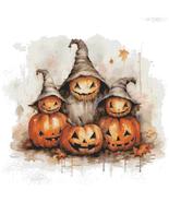 Counted Cross Stitch patterns/ Whimsical Pumpkin/ Halloween 50 - $5.00