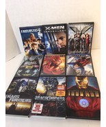 Lot Of 9 Action Movies Spiderman X-men Transformers Superman Iron Man 2 ... - £12.98 GBP