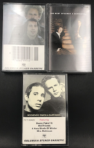 3-Simon &amp; Garfunkel Cassette Tapes - Best Of, Bridge Over Troubled Waters &amp; Boo - £10.96 GBP