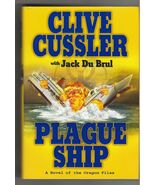 Clive Cussler &amp; Jack Du Brul PLAGUE SHIP First edition Two SIGNED Fine H... - $35.99