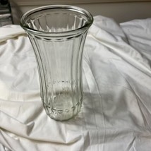 Vintage 1960s Clear Hoosier Glass Vase 4089-C - £7.64 GBP