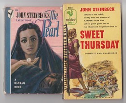 John Steinbeck The Pearl &amp; Sweet Thursday 1947/1956 1st pbs movie photos - £12.78 GBP