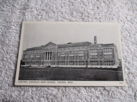 Toledo Ohio Central Catholic High School Postcard  1930-44 Unposted NOS - £12.44 GBP