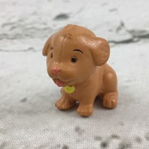 Puppy Dog Miniature Figure Cute Dollhouse Pet Play Pretend PVC Animal Toy - £4.74 GBP