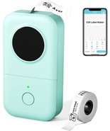 Phomemo Label Maker D30 Labeler, Portable Bluetooth Label Makers,, Green. - $61.62 CAD