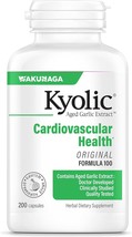Kyolic Aged Garlic Extract Formula 100, Original Cardiovascular, 200 Capsules (P - £33.56 GBP