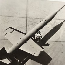 Lockheed X7 Ramjet Missile Old Photo BW Vintage Photograph 50s Military - £7.81 GBP