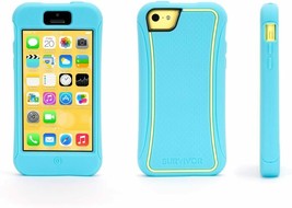 Griffin Survivor Slim Case for iPhone 5c - Retail Packaging - Turquoise - £6.22 GBP