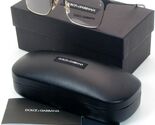 D&amp;G Dolce&amp;Gabbana DG 1289 1305 Matt Black / Pale Gold EYEGLASSES 54-17-1... - $98.98