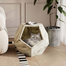 Modern Cat Carrier &amp; Side Table: Multifunctional Pet Furniture - $41.99