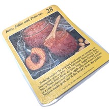 My Great Recipe Cards #28 Jams Jellies Preserves Vinegars Vintage 1980s Set 45 - £10.05 GBP