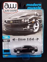 Auto World Modern Muscle black 2010 Chevy Camaro Hurst Edition NEW - £9.97 GBP