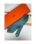 Men’s Hermes Anchor &amp; Sailor Tie REF: 5444 FA | No Box - $198.77 CAD