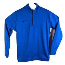 Womens Nike Pullover Size XS Blue 1/4 Zip Sports Sweatshirt - $46.24