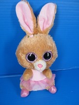 Ty Beanie Boos Twinkle Toes Pink Ballerina Bunny Rabbit 10&quot; Plush Cute - $15.00
