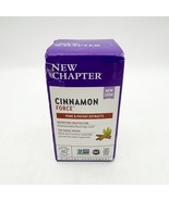 Cinnamon Force 60 Veg Caps By New Chapter Exp 3/27 - $27.15 CAD