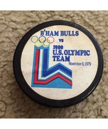 1980 U.S. Men&#39;s Hockey Team Hockey Puck!!! - £86.49 GBP