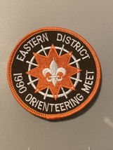Eastern district Orienteering Meet - 1990 - BSA patch - $9.50