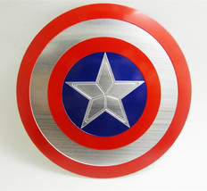 Metal Sticker Large Captain America Resilient Evil Car Sticker Fuel Tank Cap Sti - £12.08 GBP