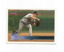 Greg Maddux (Atlanta Braves) 1996 Topps Card #318 - £4.01 GBP