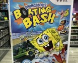 SpongeBob&#39;s Boating Bash (Nintendo Wii, 2010) CIB Complete Tested! - £7.55 GBP