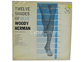 Woody Herman Twelve Shades Of Blue 33 rpm Vinyl LP Preowned Vintage 1955 - £13.66 GBP