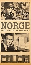 WWII Solider-1944 Vintage Print Ad-NORGE HOUSEHOLD APPLIANCES-Appliances... - £6.42 GBP