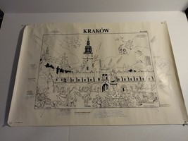 KRAKOW PRINT BY ANDRZEJ MLECZKO - $30.00