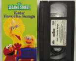 VHS Sesame Street - Kids Favorite Songs (VHS, 1999) - $10.99