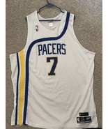 Reebok Hardwood Classics Men’s Jermaine O&#39;Neal Indiana Pacers Jersey Siz... - $55.99