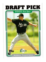 2005 Topps Updates &amp; Highlights #UH315 Aaron Thompson Florida Marlins - £3.19 GBP