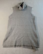 Olive + Oak Sweater Vest Womens Size Medium Gary Acrylic Sleeveless Cowl Neck - £11.12 GBP