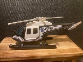 VINTAGE BUDDY L      7&quot; POLICE HELICOPTER  1979 PLASTIC - $5.45