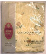 Vintage Cannon Royal Family No-Iron Percale Standard Pillowcases NIP - £22.19 GBP