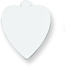 Sterling Silver Heart Stamping Disc - £17.80 GBP