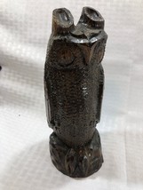 9&quot; Wooden Owl Figure - $28.04