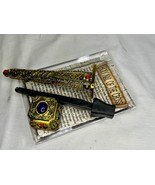 Holy Nail Of The Cross, Metal, Biblical Replica, Signed Book, Display Pl... - $271.42 CAD