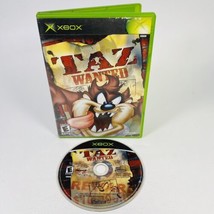 Taz: Wanted (Microsoft Xbox) Disc &amp; Case No Manual Tested Looney Tunes WB Games - £9.63 GBP