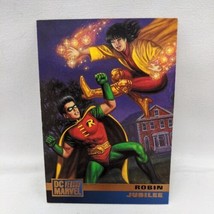 DC Versus Marvel Trading Card Robin Jubilee 1995 Fleer Skybox Rival #64 - £7.88 GBP