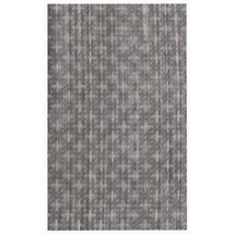 5&#39; X 8&#39; Brown And Dark Grey Plaid Cross Hand Loomed Area Rug - $1,025.59