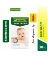 Appeton Multivitamin Baby Infant Drops 30ml for Babies Weight Gain Growt... - £110.53 GBP