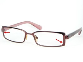 Vera Wang V011 Wi Wine Eyeglasses Glasses Metal Frame 53-17-143mm &quot;Read&quot; - £18.64 GBP