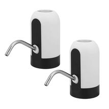 2-Pack Automatic Universal Rechargeable Water Dispenser Pump USB Power S... - $13.67