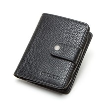 Contact&#39;s Wallets for Women Small Coin Purse Pocket Leather Wallet Female Card H - £42.34 GBP