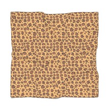 Leopard Animal Print Saffron Poly Scarf - $18.06+