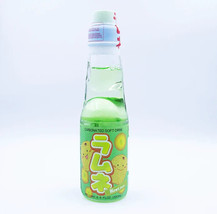 (6 Pack) Japan Ramune Marble Soda Gift Set Kiwi Flavor 6.6 FL OZ - £21.58 GBP
