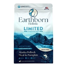 Earthborn Dog Venture Grain Free Pollock Pumpkin 25Lb - £111.54 GBP